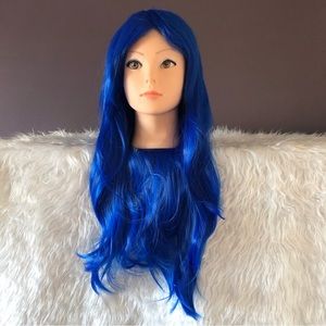 Long Straight Wig Heat Resistant Synthetic Daily Party Cosplay Wig for Women